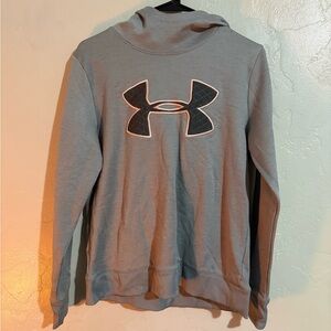 Under Armour Light Gray Pullover Hoodie